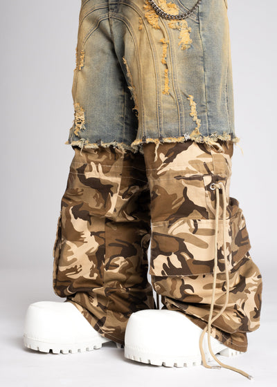 Desert Camo Convertible Denim