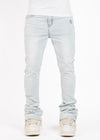 Aqua Blue Basics Stacked Denim