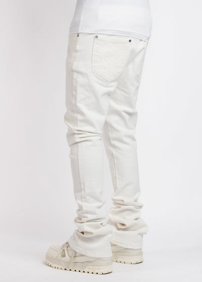 Off White Basics Stacked Denim