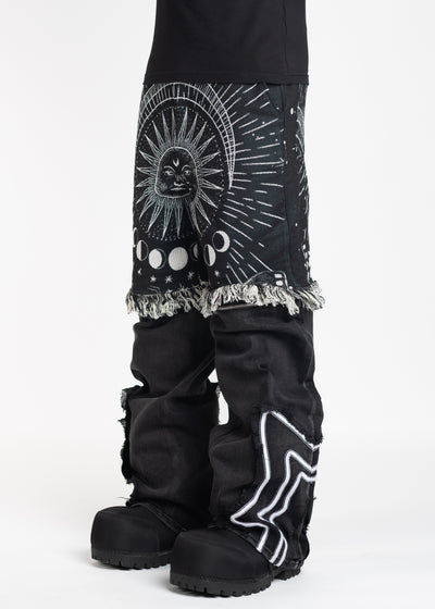 Obsidian Black Meteor Convertible Pant