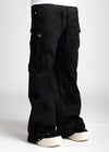 Obsidian Black Extra Baggy Cargos