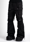 Obsidian Black Extra Baggy Cargos V4