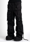 Obsidian Black Extra Baggy Cargos V4