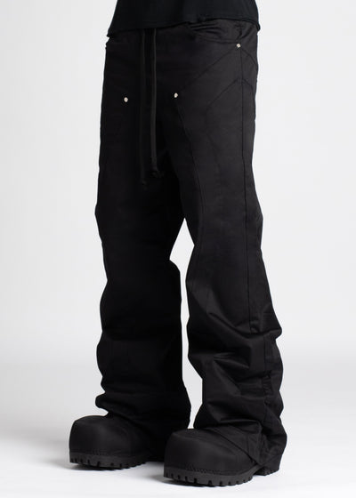 Obsidian Black Extra Baggy Cargos V2