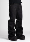 Obsidian Black Extra Baggy Cargos V2