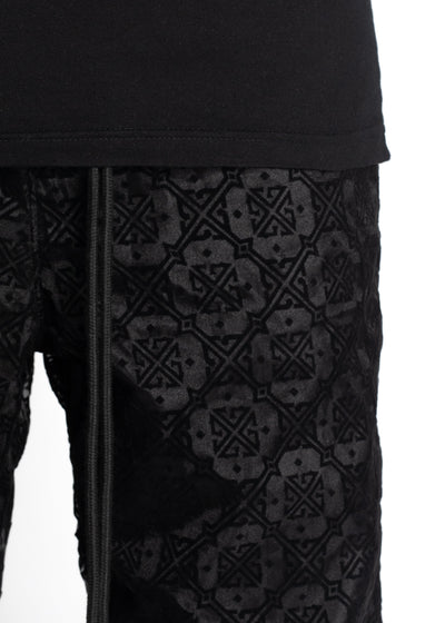 Obsidian Black Lace Pants