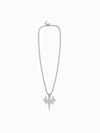 Twilight Cross Sterling Silver Necklace