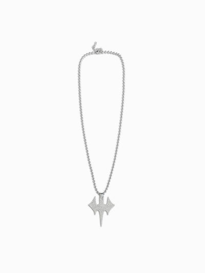 Twilight Cross Sterling Silver Necklace