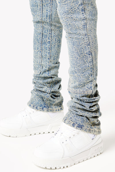 Vintage Blue Laser Denim