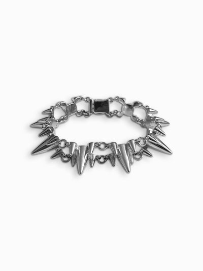 Spike Edge Metal Bracelet